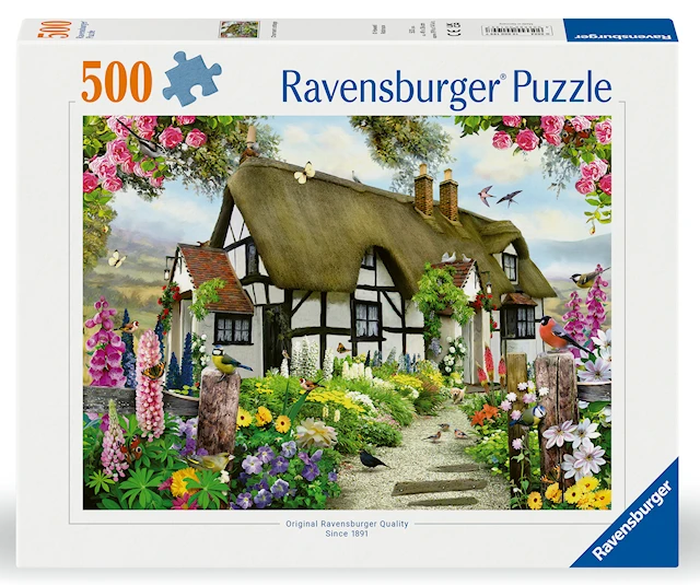 Pussel Thatched Cottage 500 bitar, Ravensburger