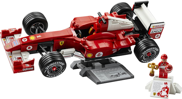 Produktbilde 2 for Ferrari F2004 & Michael Schumacher LEGO® Icons (11375)