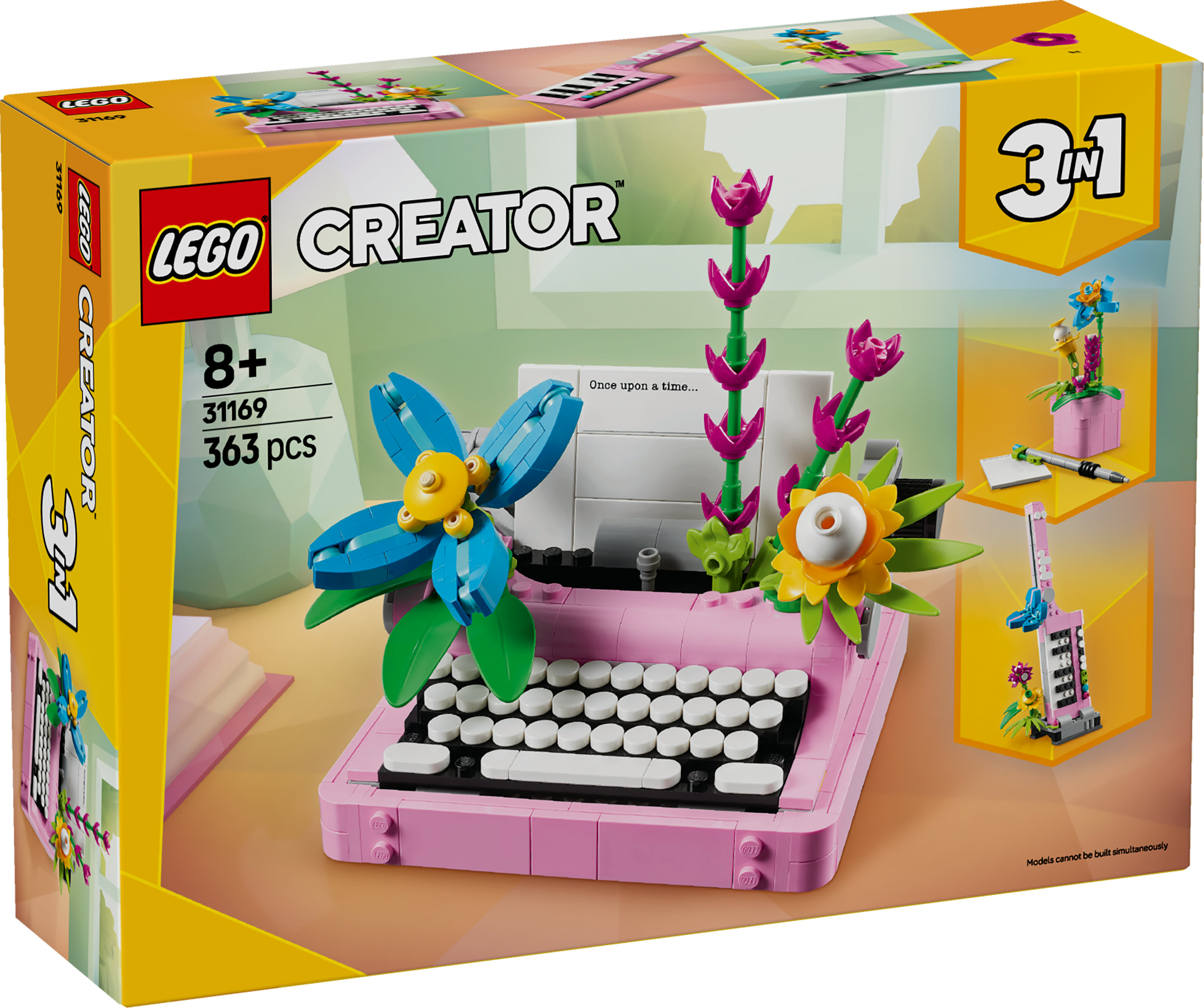 Skrivmaskin med blommor LEGO® Creator (31169)