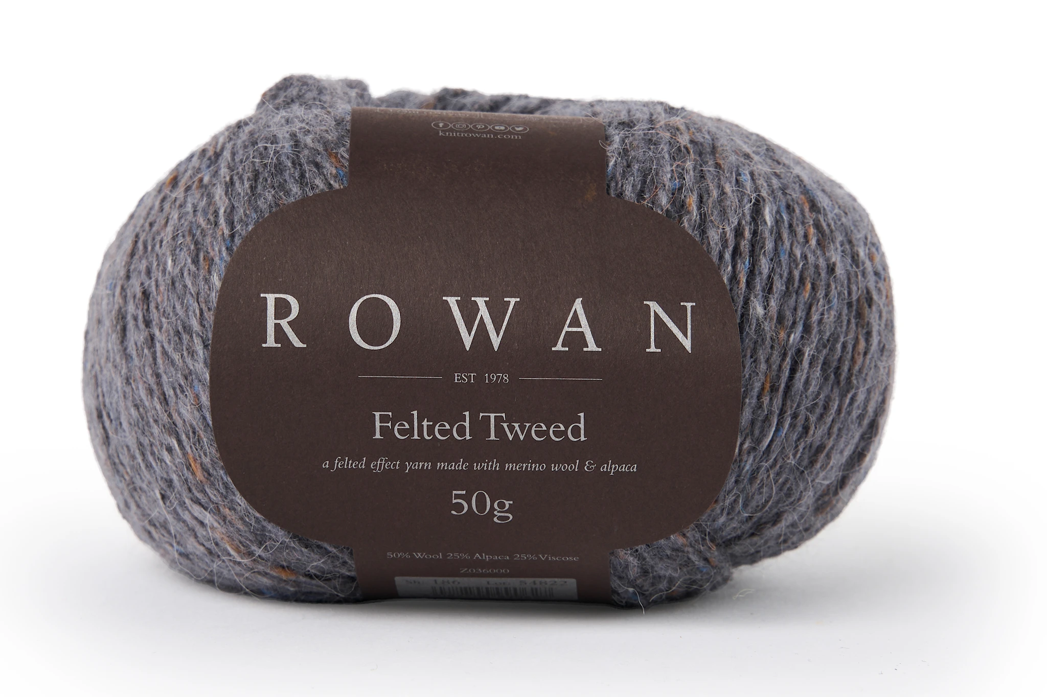 Produktbild för Felted Tweed 50 gr Shadow 224, Rowan