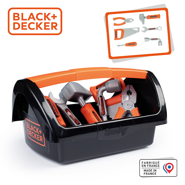 Tuotekuva 2 - Smoby Black+Decker työkalulaatikko 6 työkalulla