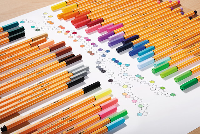 Produktbild 4 för Fineliner Point 88 Arty 65-pack STABILO
