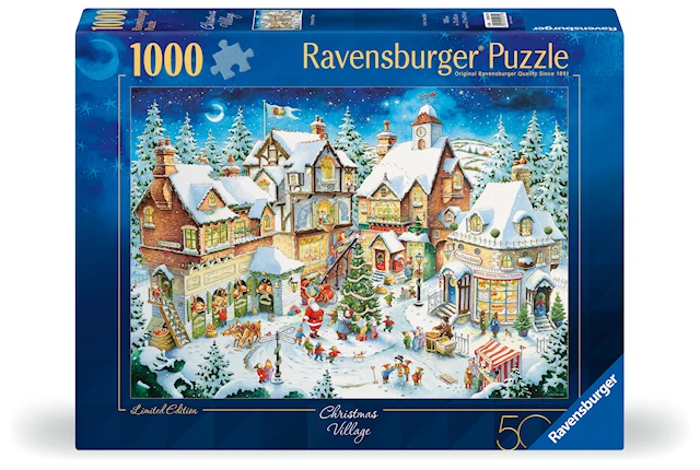Pussel 50th Anniversary Christmas Limited Edition 1000 bitar, Ravensburger