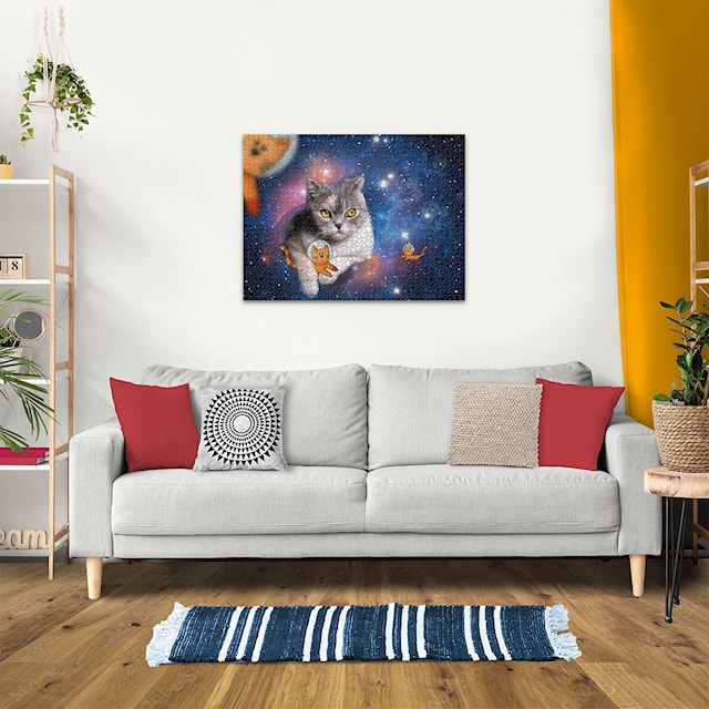 Tuotekuva 4 - Cats In Space Palapelit 1500 palaa, Ravensburger