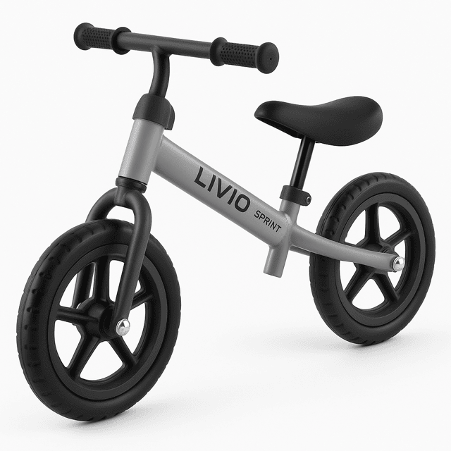 Sparkcykel Grå LIVIO Sprint