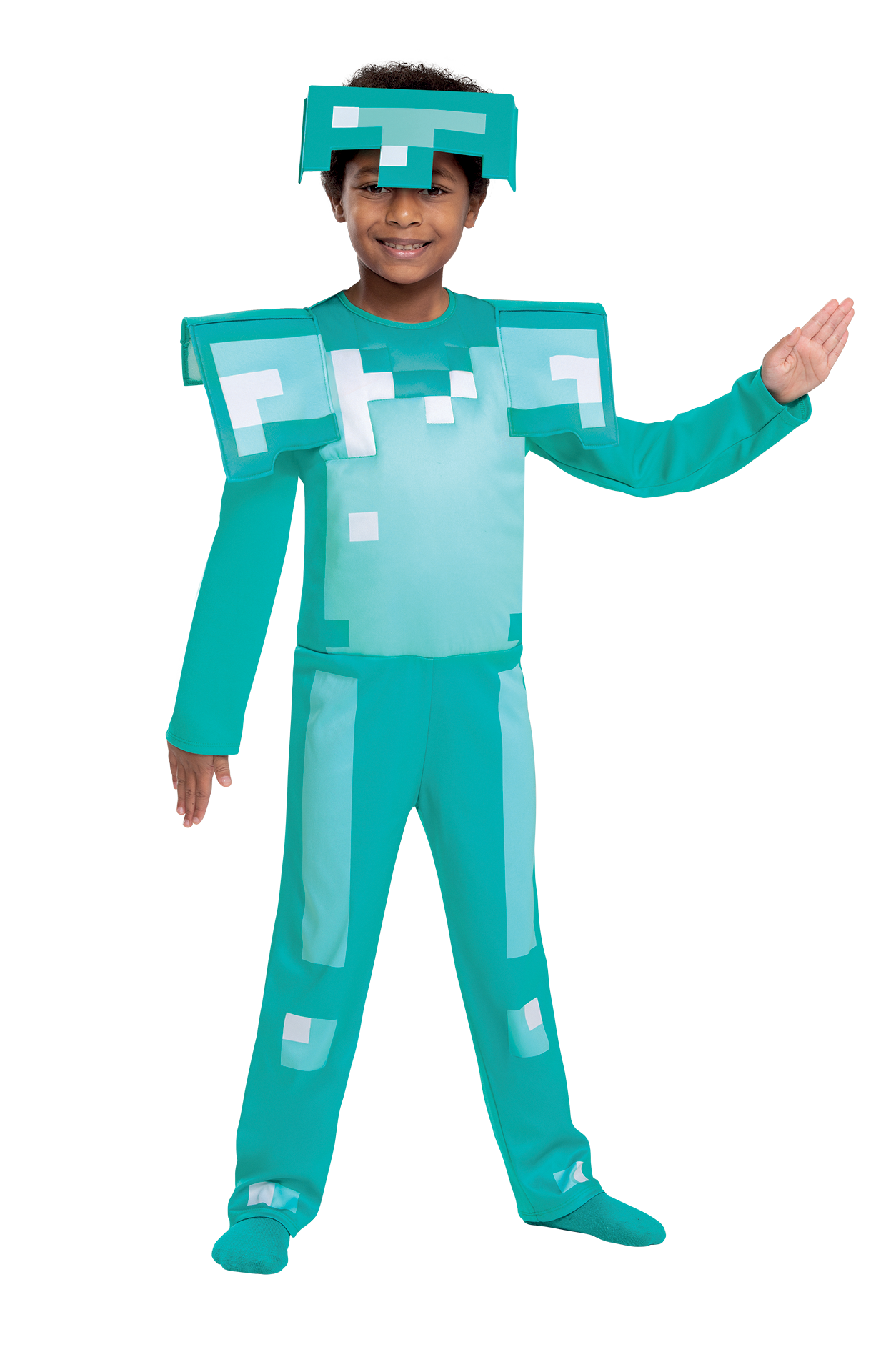 Minecraft Naamiaisasu Fancy Diamond Armour S (4-6) Disguise