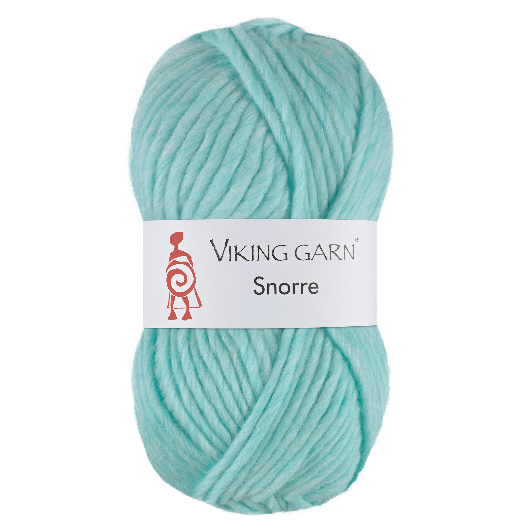 Produktbild för Snorre 100 g Ljus turkos 221 Viking Garn
