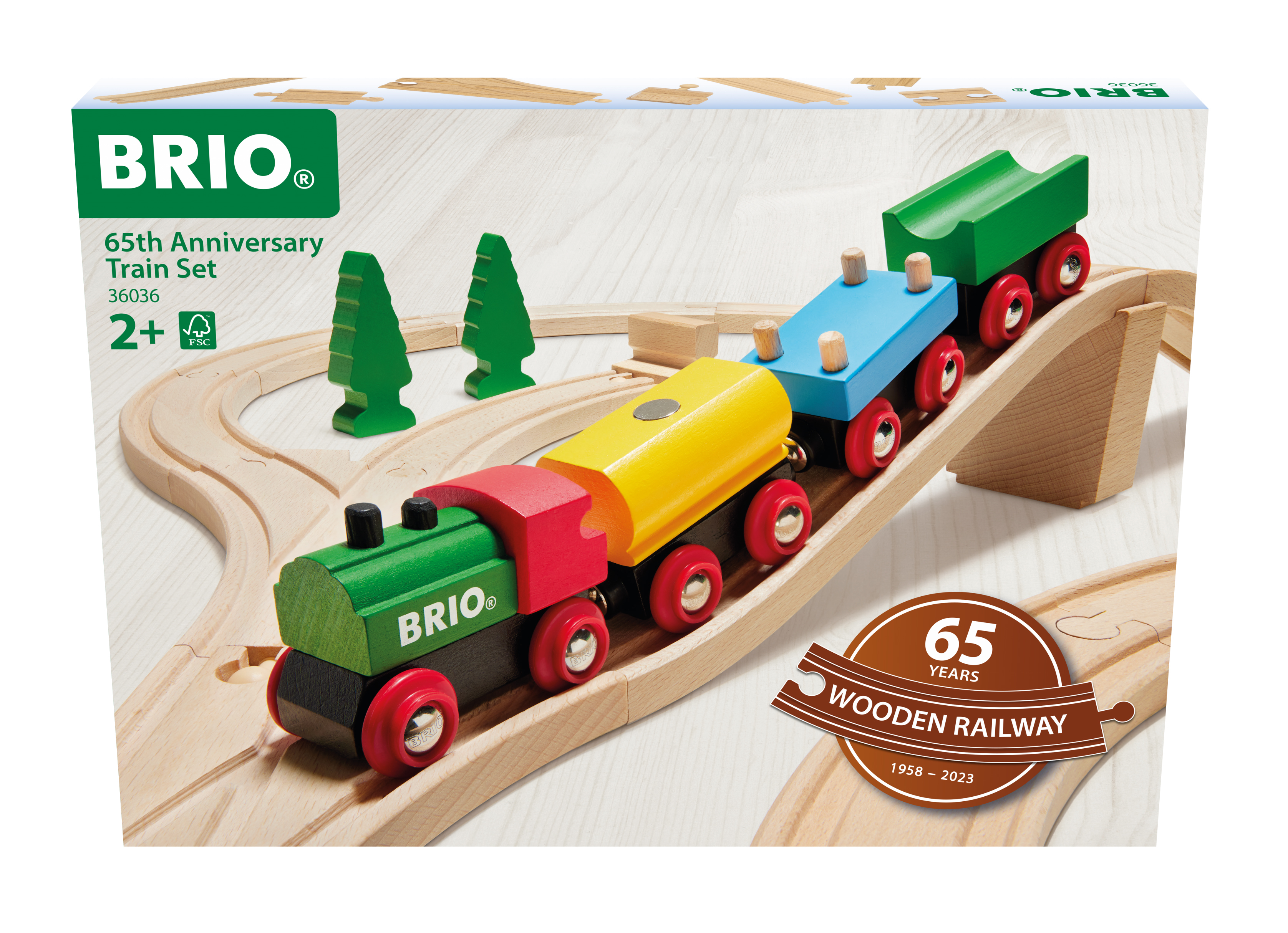 Tågset 65-års jubileum BRIO® (36036)