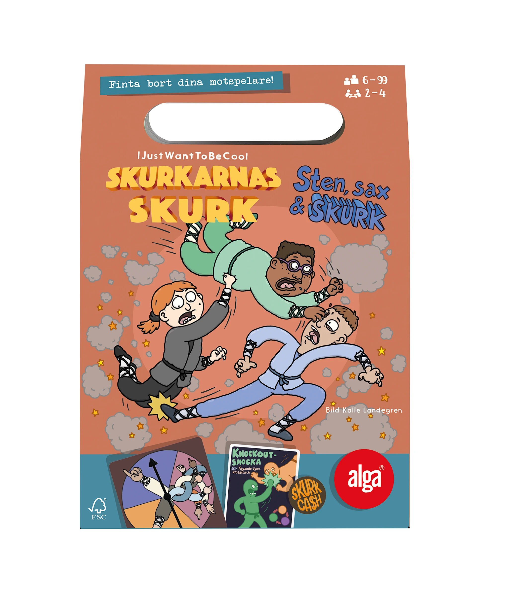 Produktbild för Sten sax skurk - Skurkarnas skurk, Alga (SE)