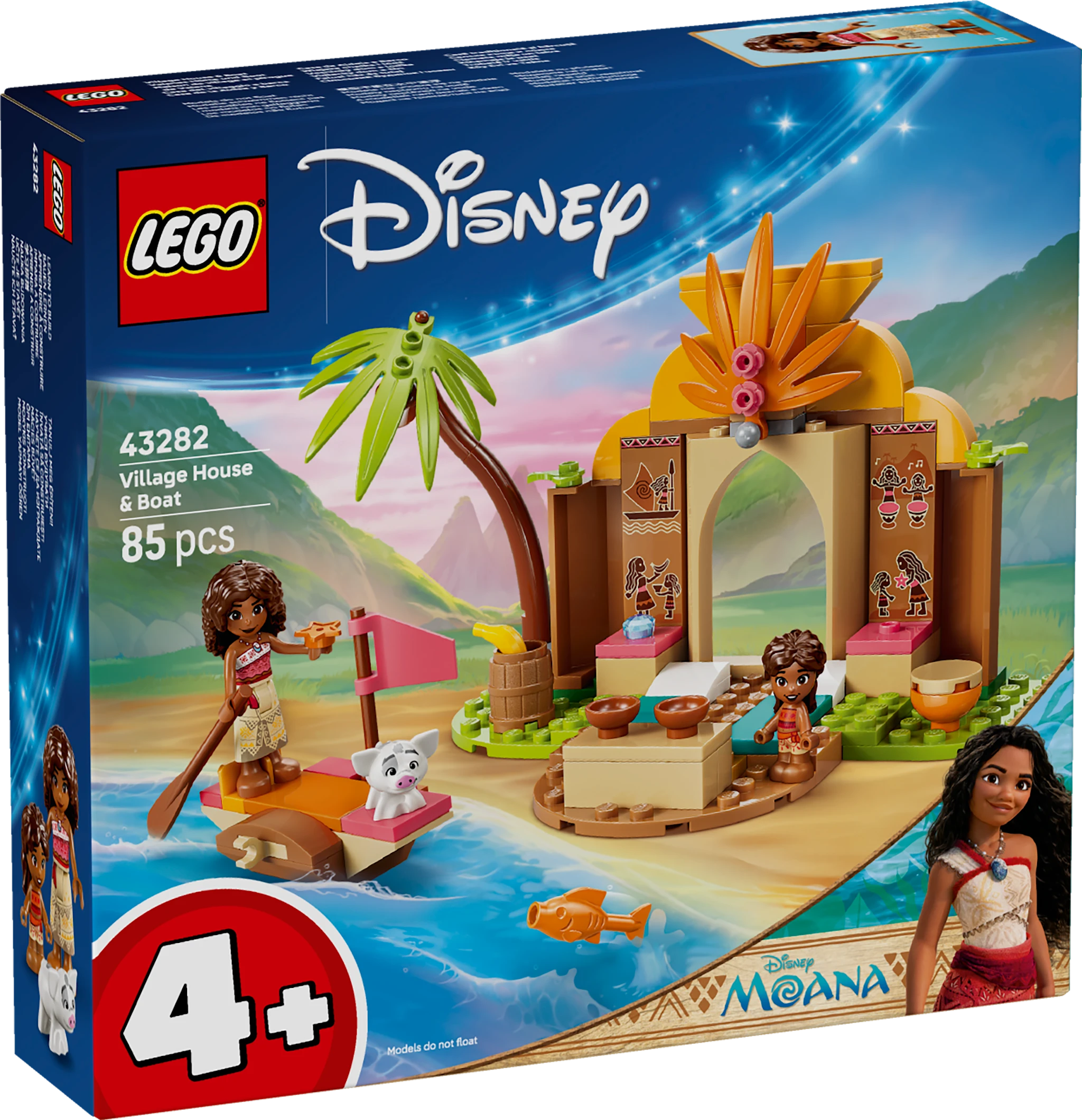 Tuotekuva ille Kylän talo ja vene LEGO® Disney Princess (43282)