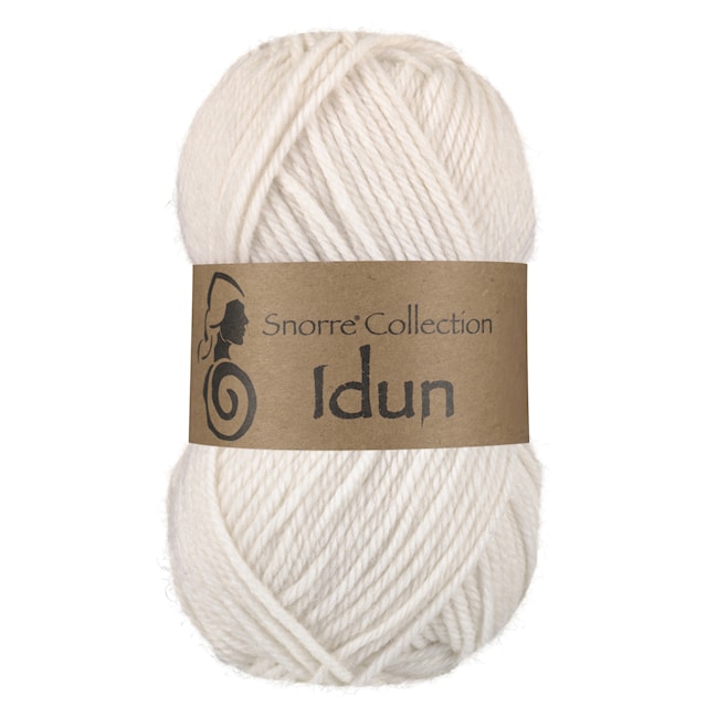 Snorre Naturgarn Naturvit 600 Viking