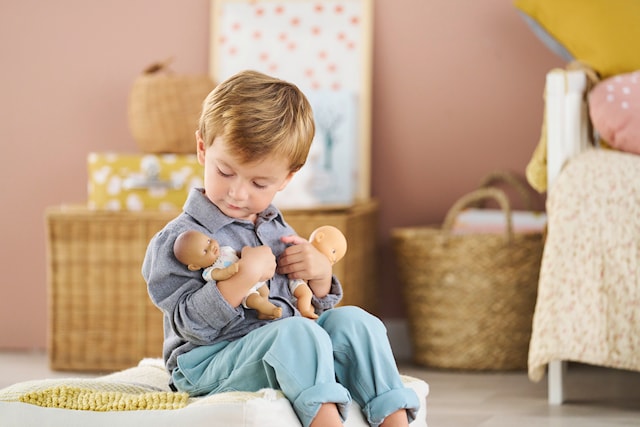 Produktbilde 4 for Mini Calin Dukke Blåøyet 20 cm Corolle