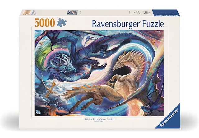 Pussel Dragon Day And Night 5000 bitar, Ravensburger