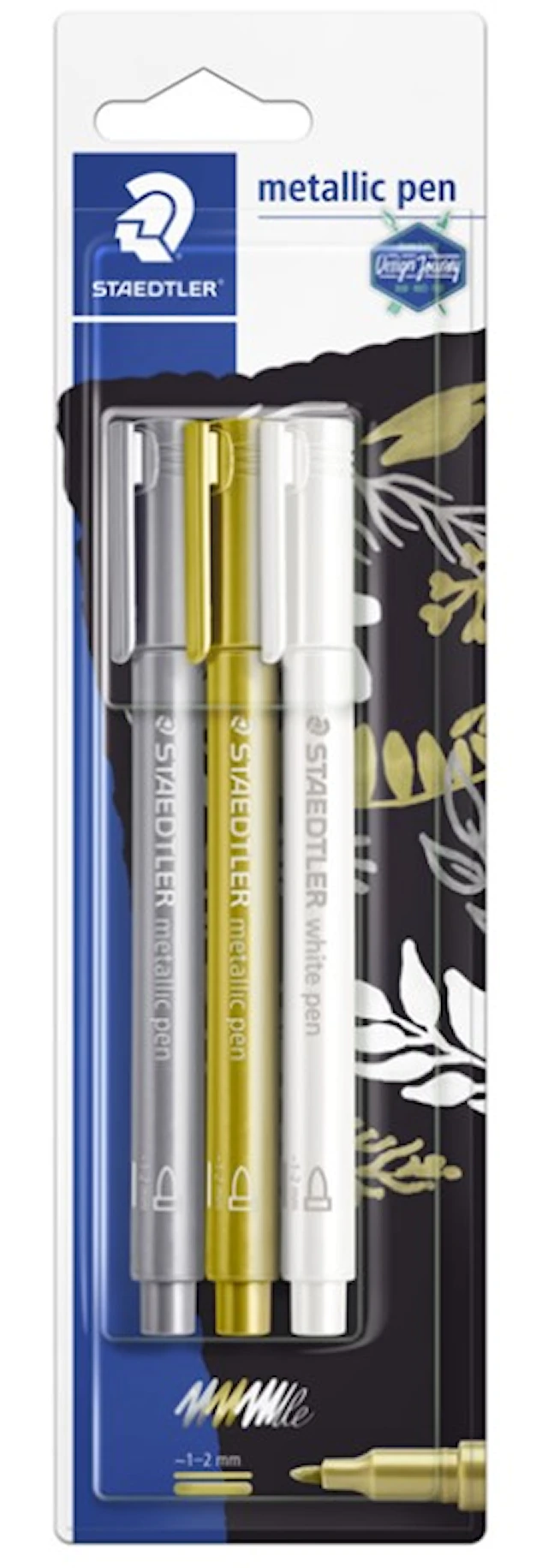 Metallic penna 3-p Staedtler