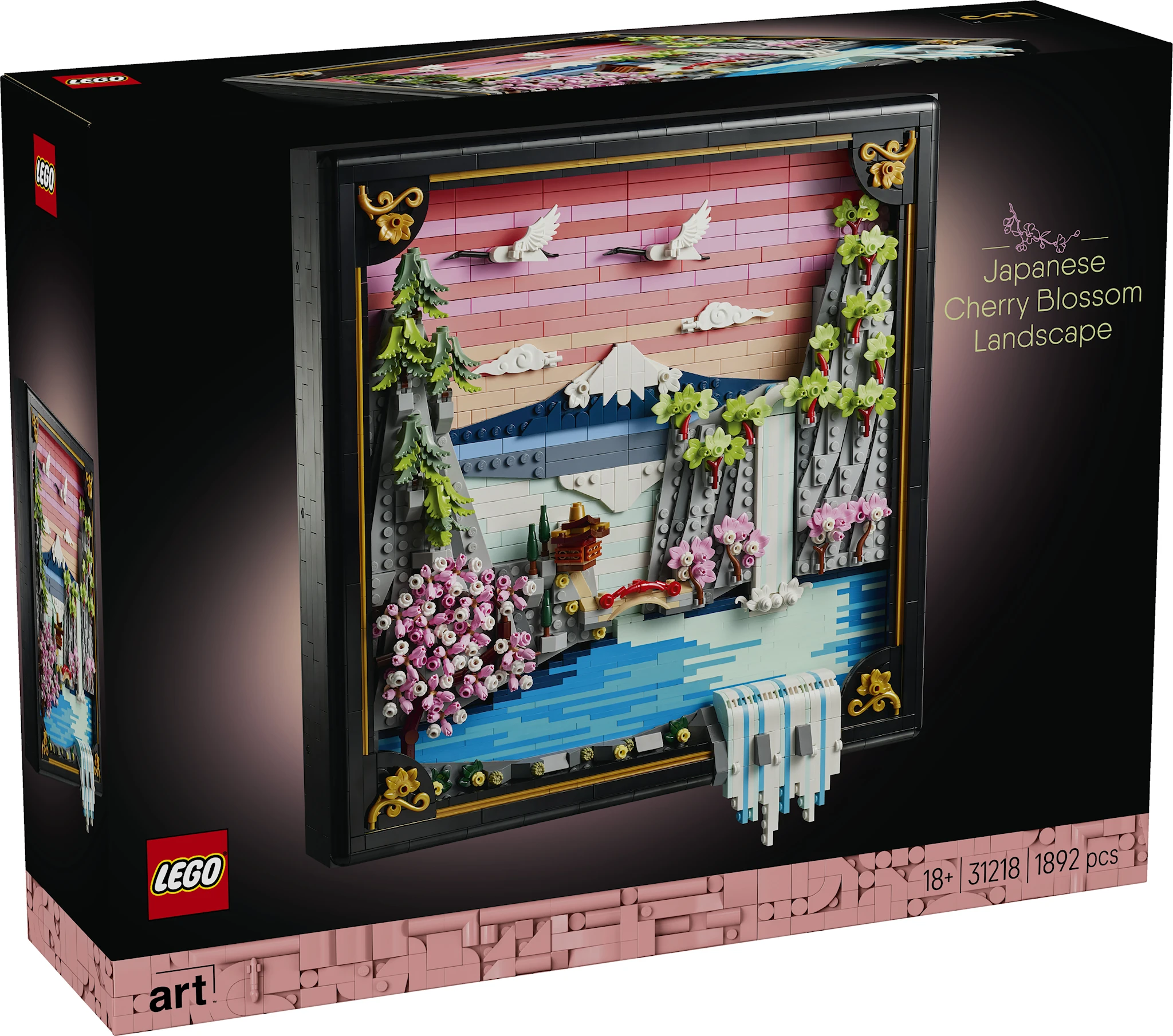 Tuotekuva ille Japanilainen kirsikankukkamaisema LEGO® ART (31218)