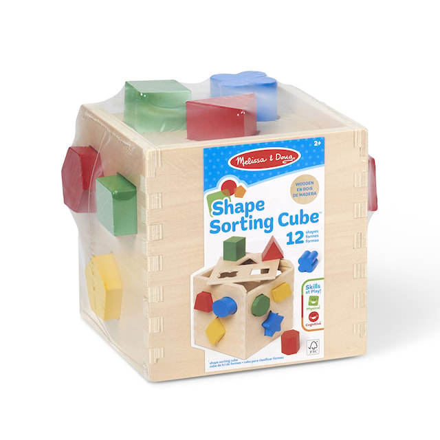 Tuotekuva 4 - Melissa & Doug Puiset geometriset palikoiden valintarasia