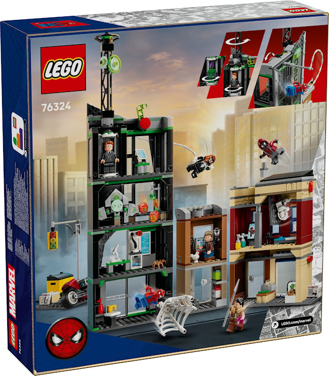 Produktbild 4 för Spider-Man mot Oscorp LEGO® Super Heroes (76324)