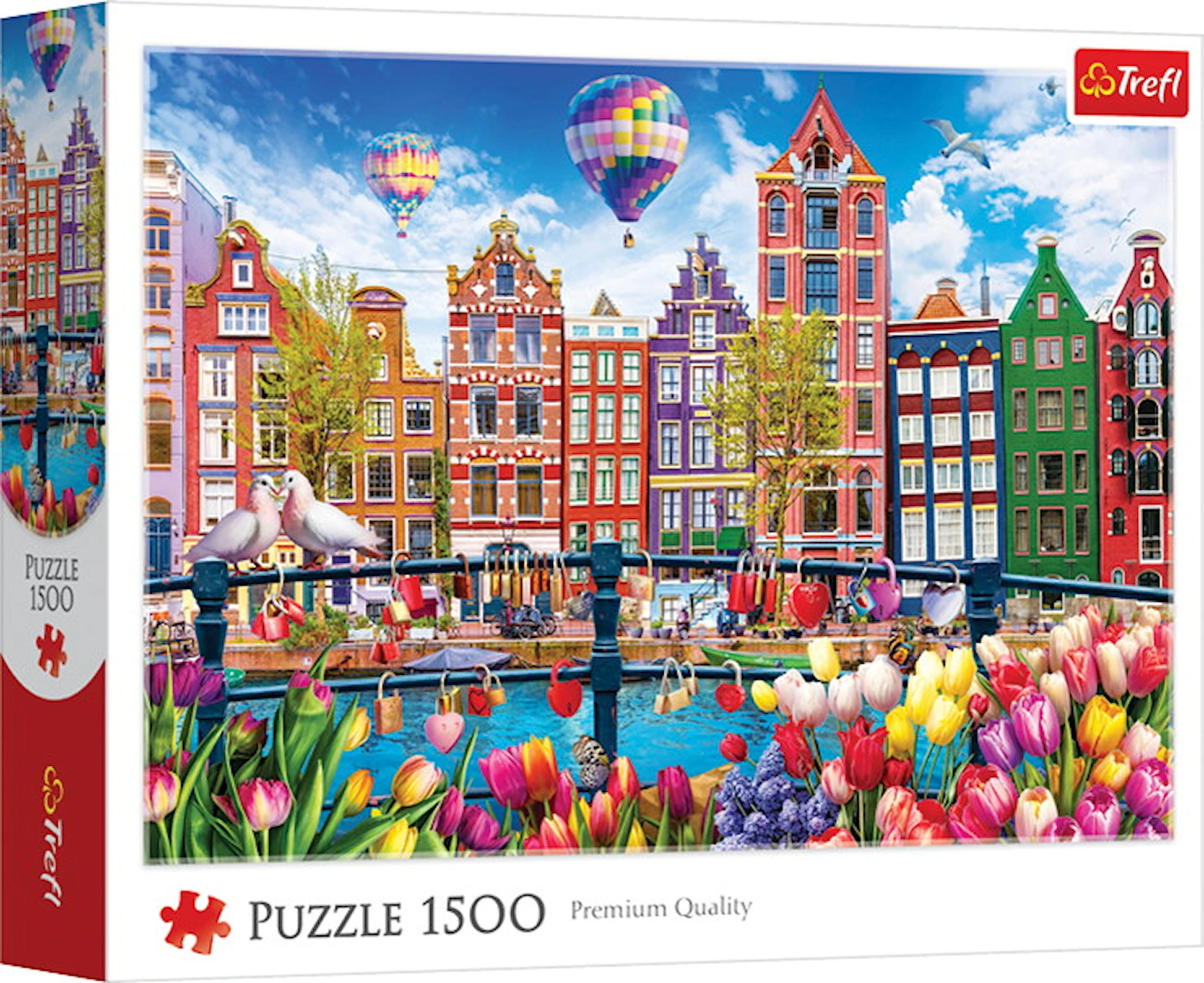 Produktbild för Amsterdam Pussel 1500 Bitar Trefl