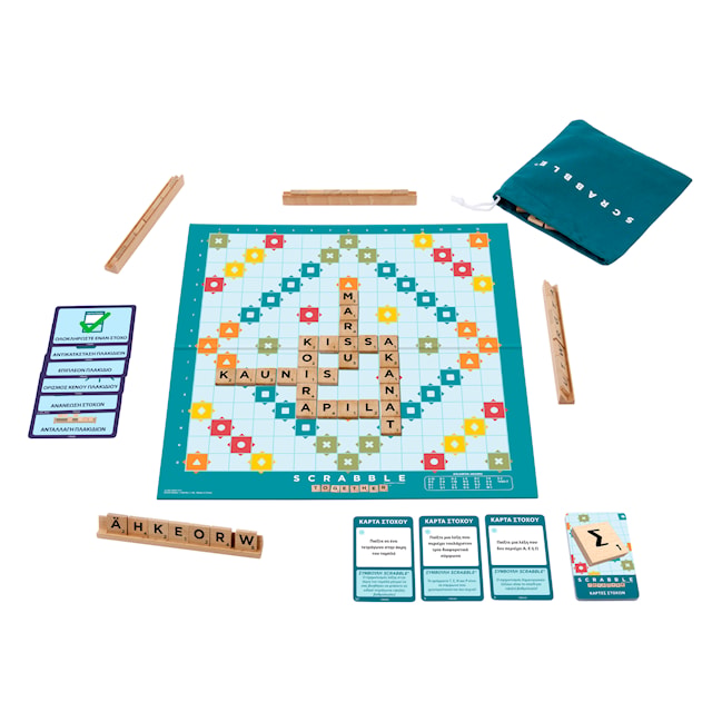 Tuotekuva 2 - Wood Edition Suomalainen Scrabble