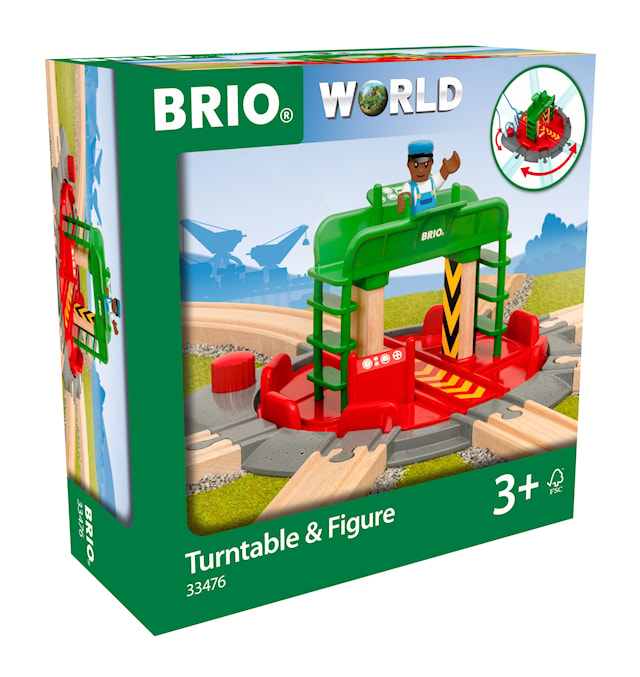 Produktbild 1 för Vändskiva och Figur, Brio