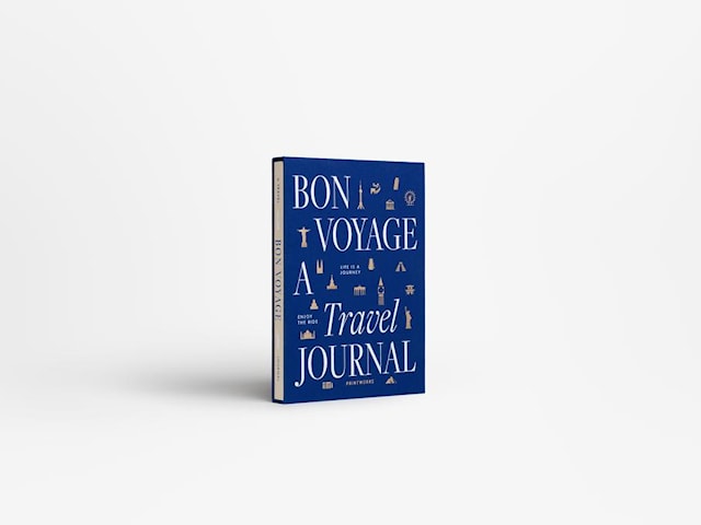 Produktbilde 1 for Bon Voyage Travel Journal Printworks