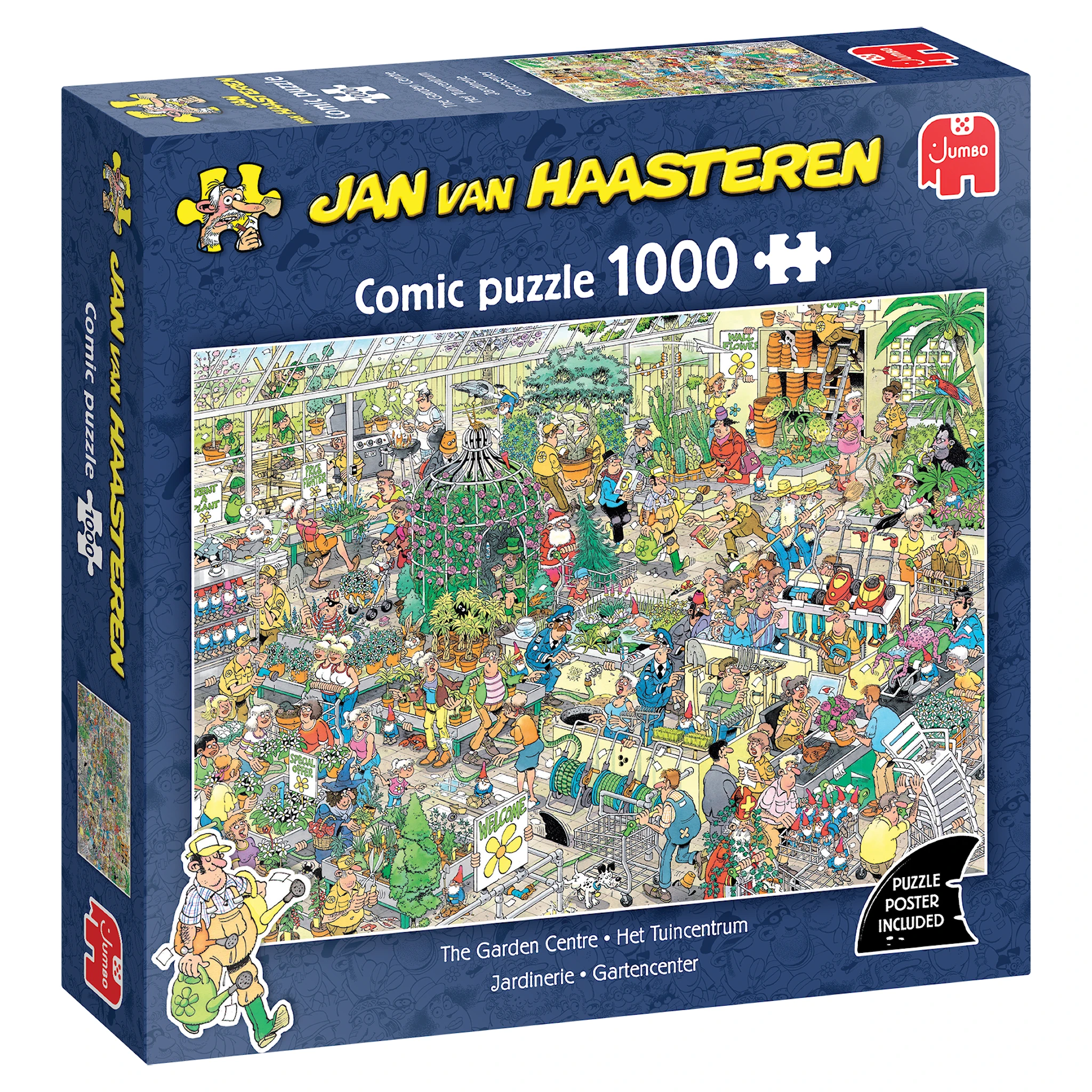 Produktbilde for Jan van Haasteren Garden Centre Puslespill 1000 brikker