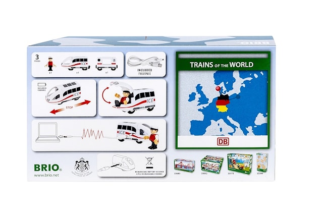 Tuotekuva 3 - Ladattava ICE-juna (36088) BRIO