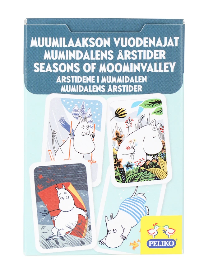 Mumintrollens Årstider Kortspel (SE/FI/NO/DK/EN)