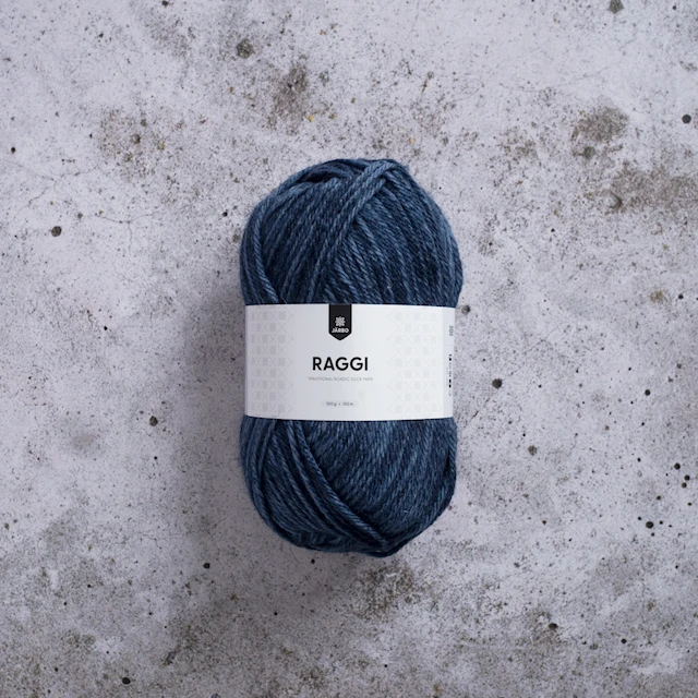 Raggi Garn Ullmix 100 g Stonewash Denim 15142 Järbo