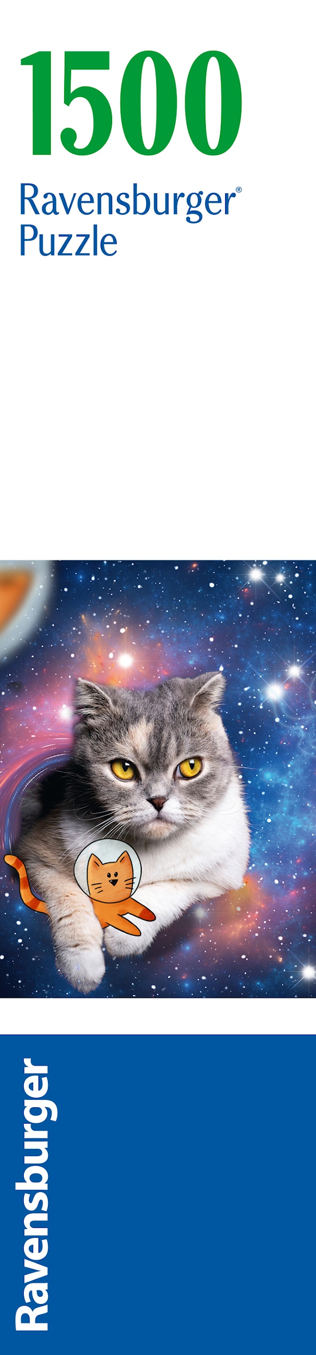 Tuotekuva 6 - Cats In Space Palapelit 1500 palaa, Ravensburger