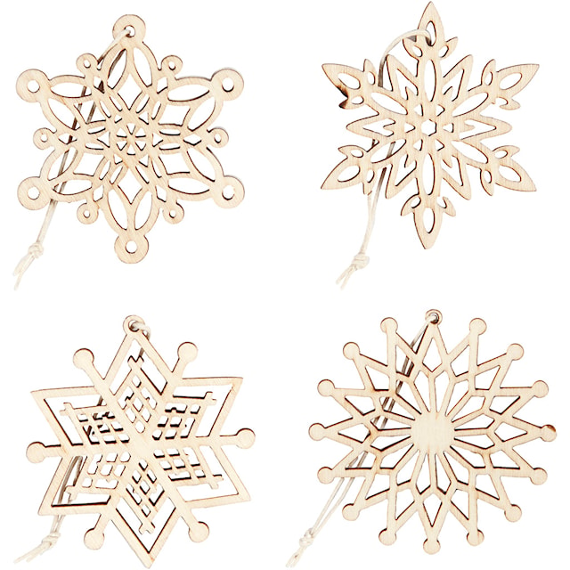 Tuotekuva 3 - Ornamentit, halk. 7 cm, paksuus 0,3 cm, 8 kpl/ 1 pkt