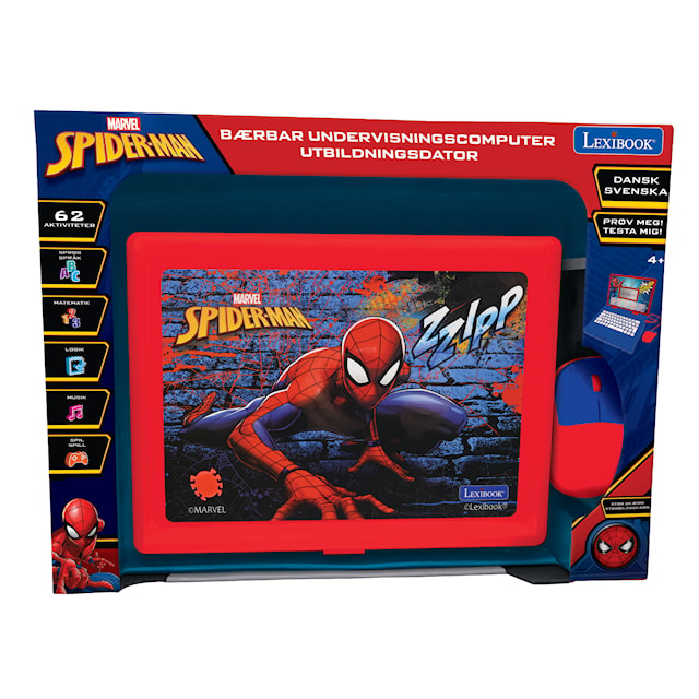 Tuotekuva 2 - Spiderman Kannettava tietokone (DK/SE) Lexibook