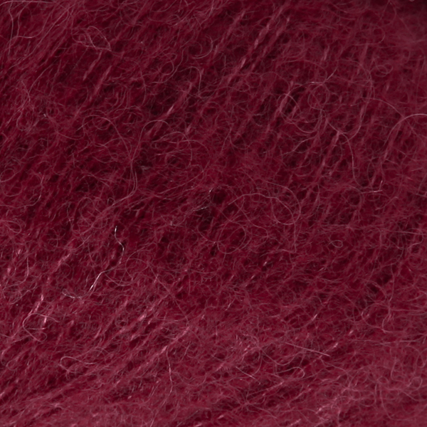 Brushed Alpaca Silk Uni Color Garn 25 g Burgunder 23 Drops
