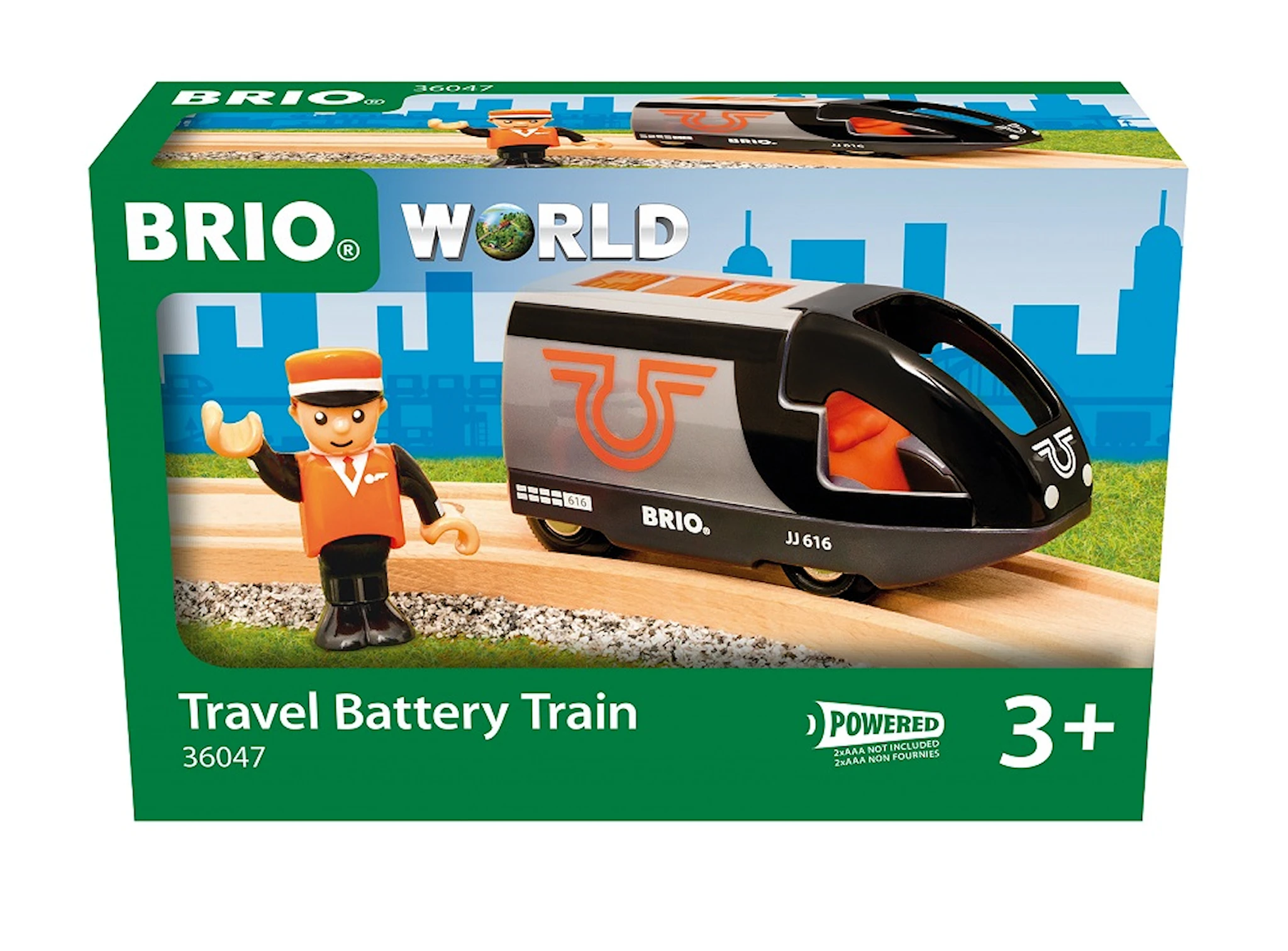 Tuotekuva ille Paristokäyttöinen Matkustajajuna (36047) BRIO