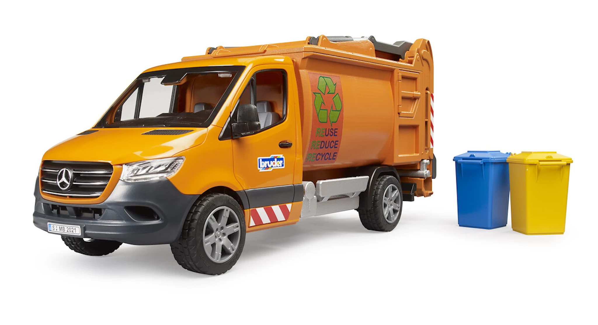 Produktbild för MB Sprinter Sopbil Bruder