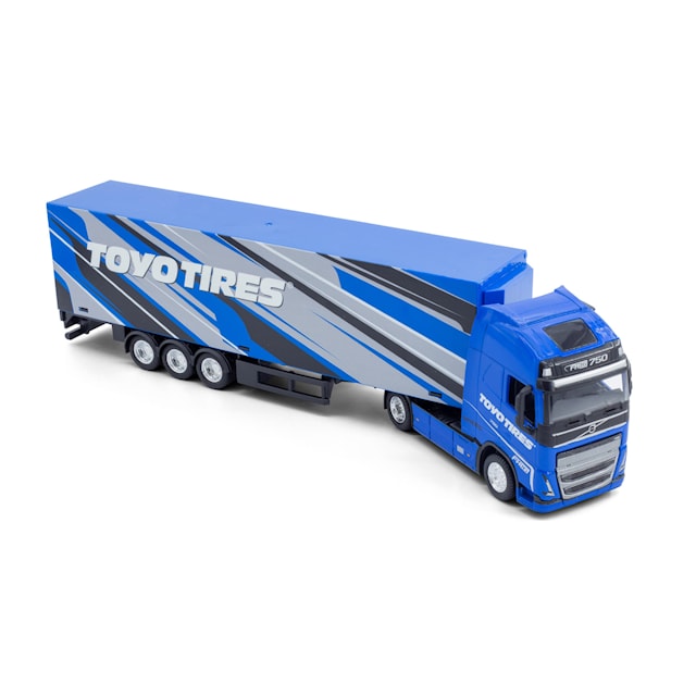 Produktbild 2 för 1:43 Street Fire Lastbil Volvo Fh16 Globetrotter 750 Xxl Toyotires
