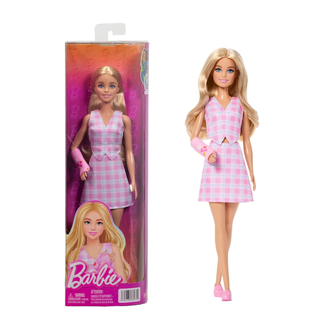 Produktbild 1 för Fashionista Med Handgips Barbie