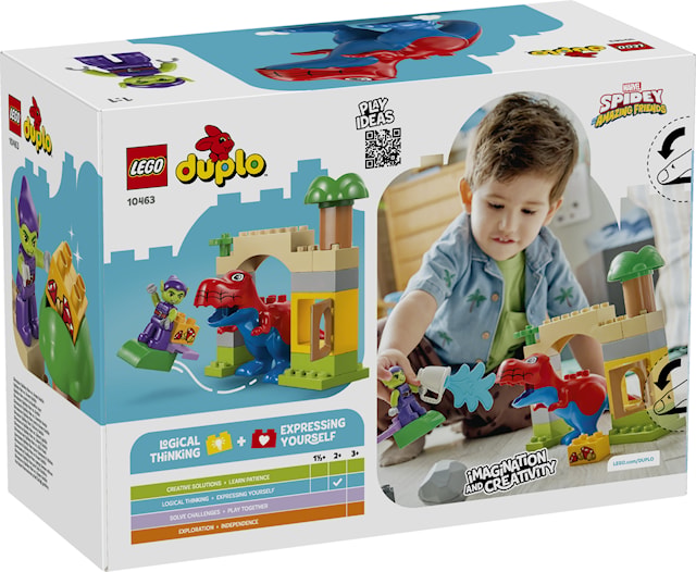 Tuotekuva 3 - Spidey-Rex-dinosaurus vs. Green Goblin LEGO® DUPLO® (10463)