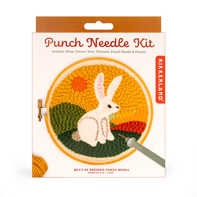 Produktbilde 4 for DIY Kit Punch Needle Hare Kikkerland