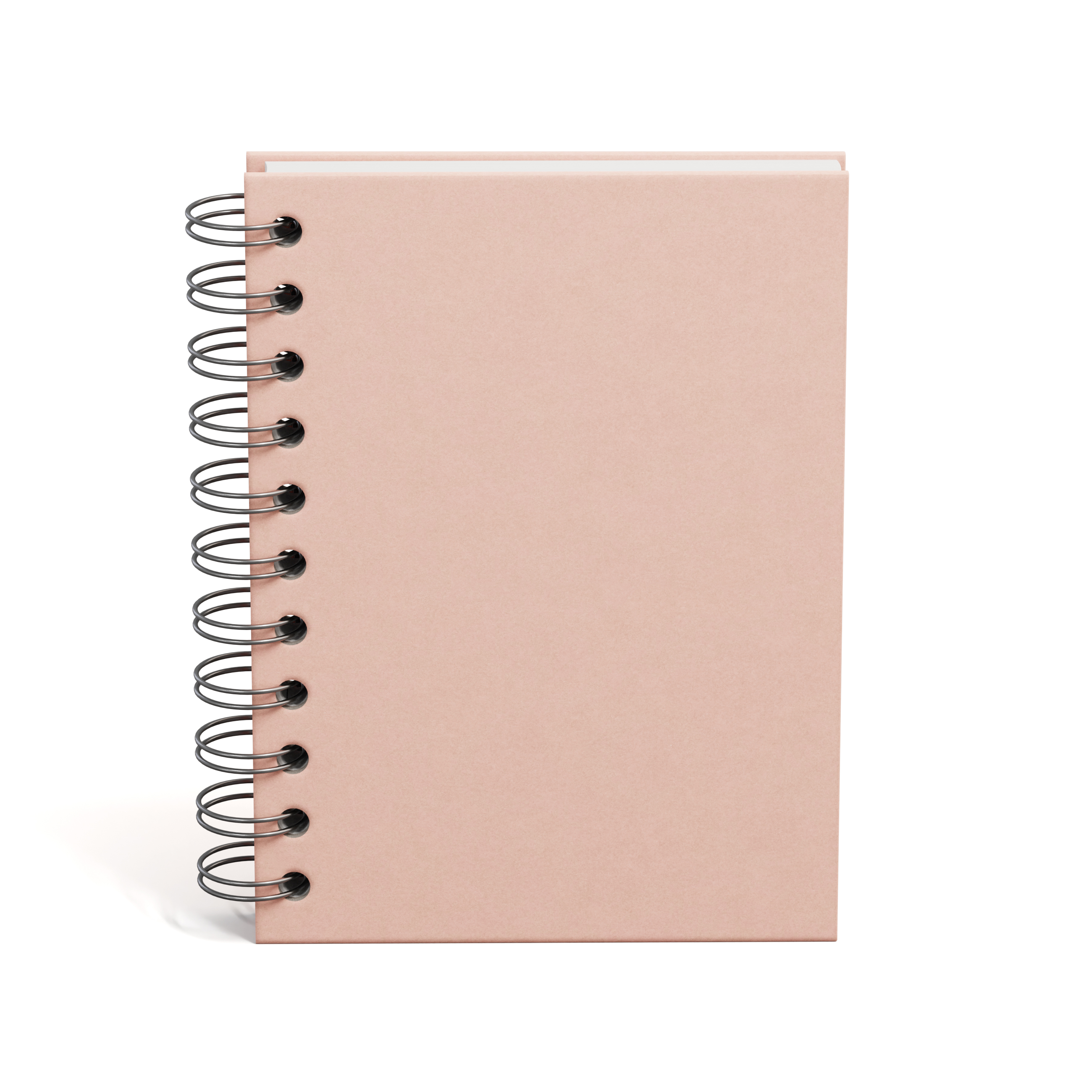 Anteckningsbok A6 Olinjerad Dusty Pink 90 Blad Bigso Box of Sweden