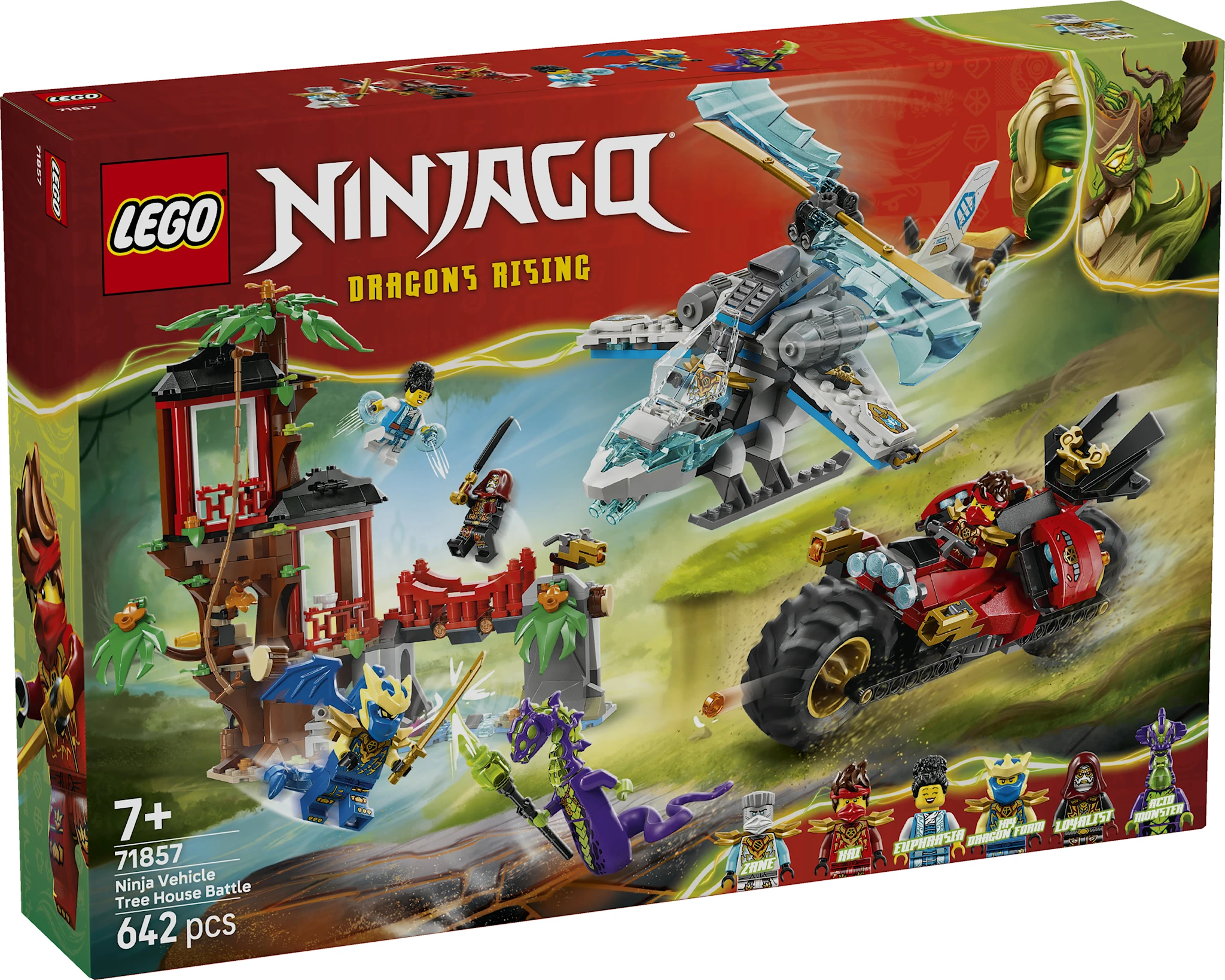 Tuotekuva ille Ninjamenopelit ja puumajataistelu LEGO® Ninjago (71857)