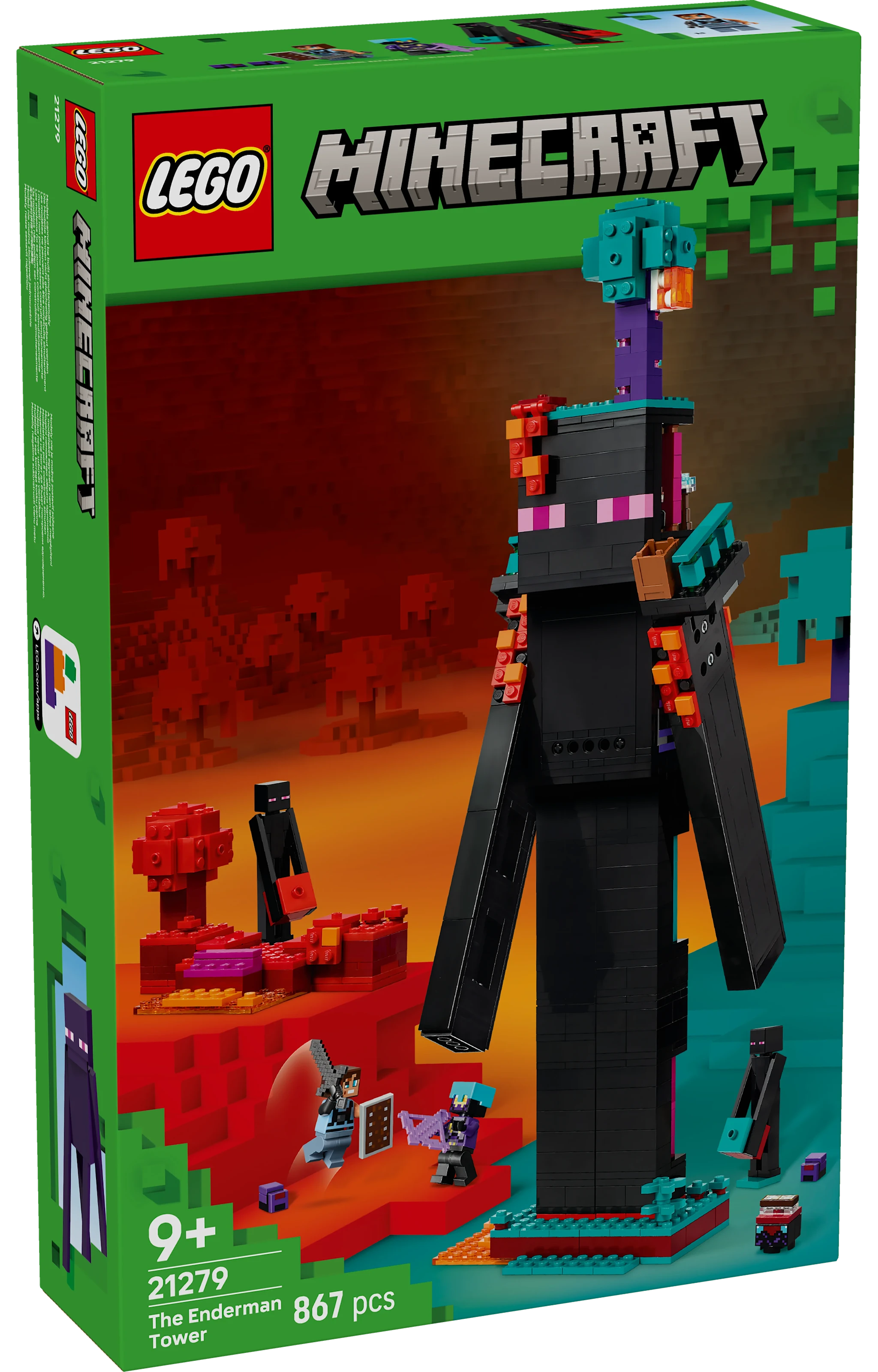 Tuotekuva ille Ääreläisen torni LEGO® Minecraft (21279)