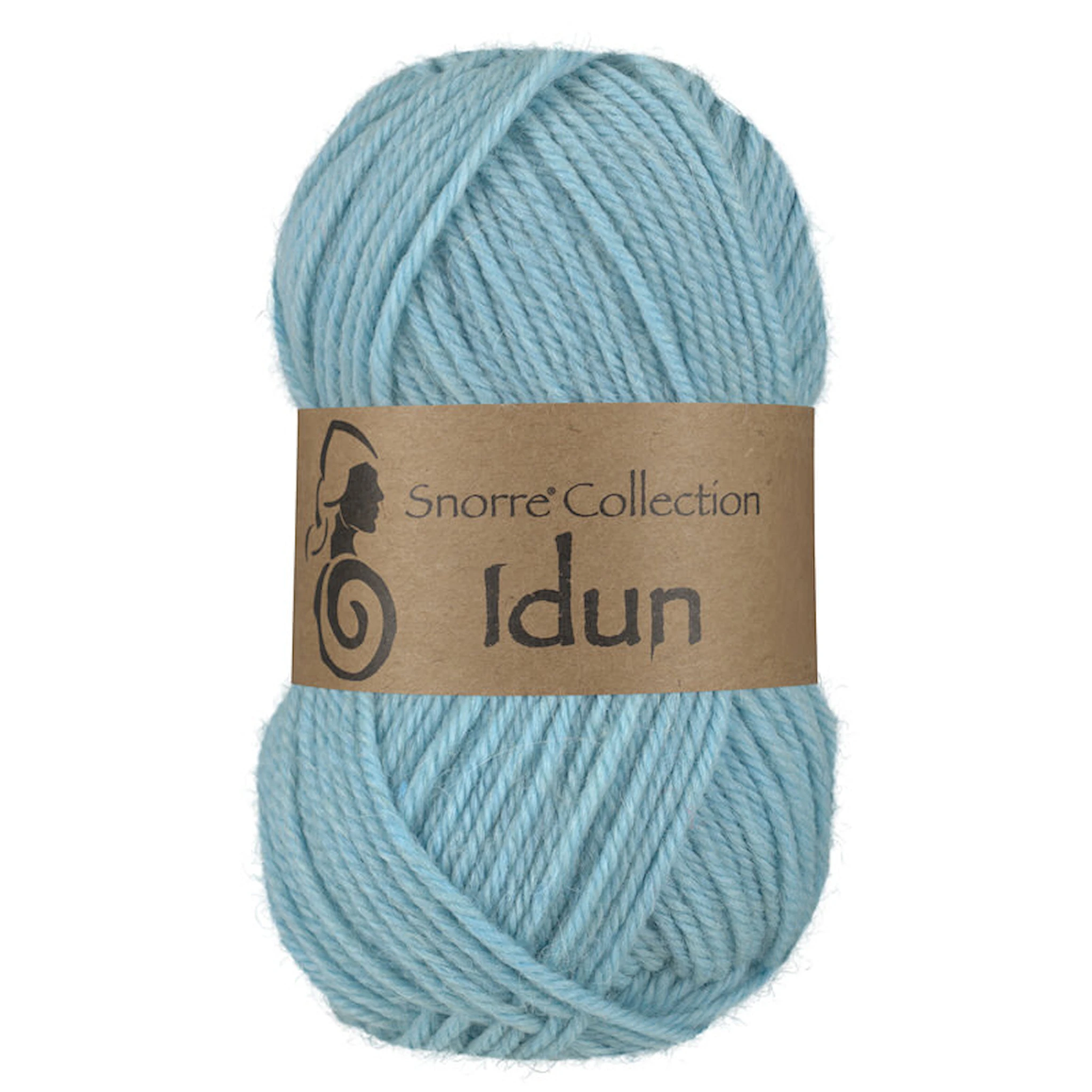 Produktbild för Idun Ull, Alpacka mix 50 gr Aqua 628, Viking Snorre