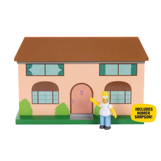 Produktbild 5 för The Simpsons 2.5 Inch Lekset Simpson's Vardagsrum med Homer