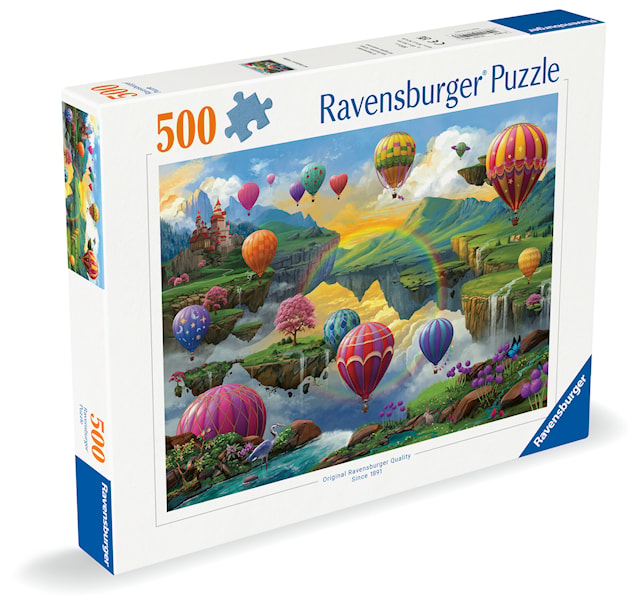 Produktbilde 3 for Air Balloon Valley Puslespill 500 brikker, Ravensburger