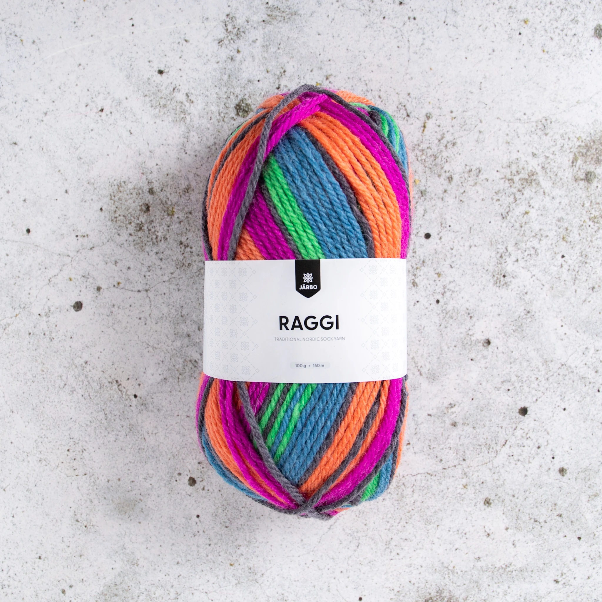 Produktbild för Raggi Garn Ullmix 100 g Järbo