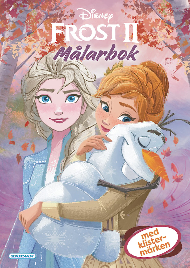 Målarbok Frost 2 med klistermärken, Kärnan