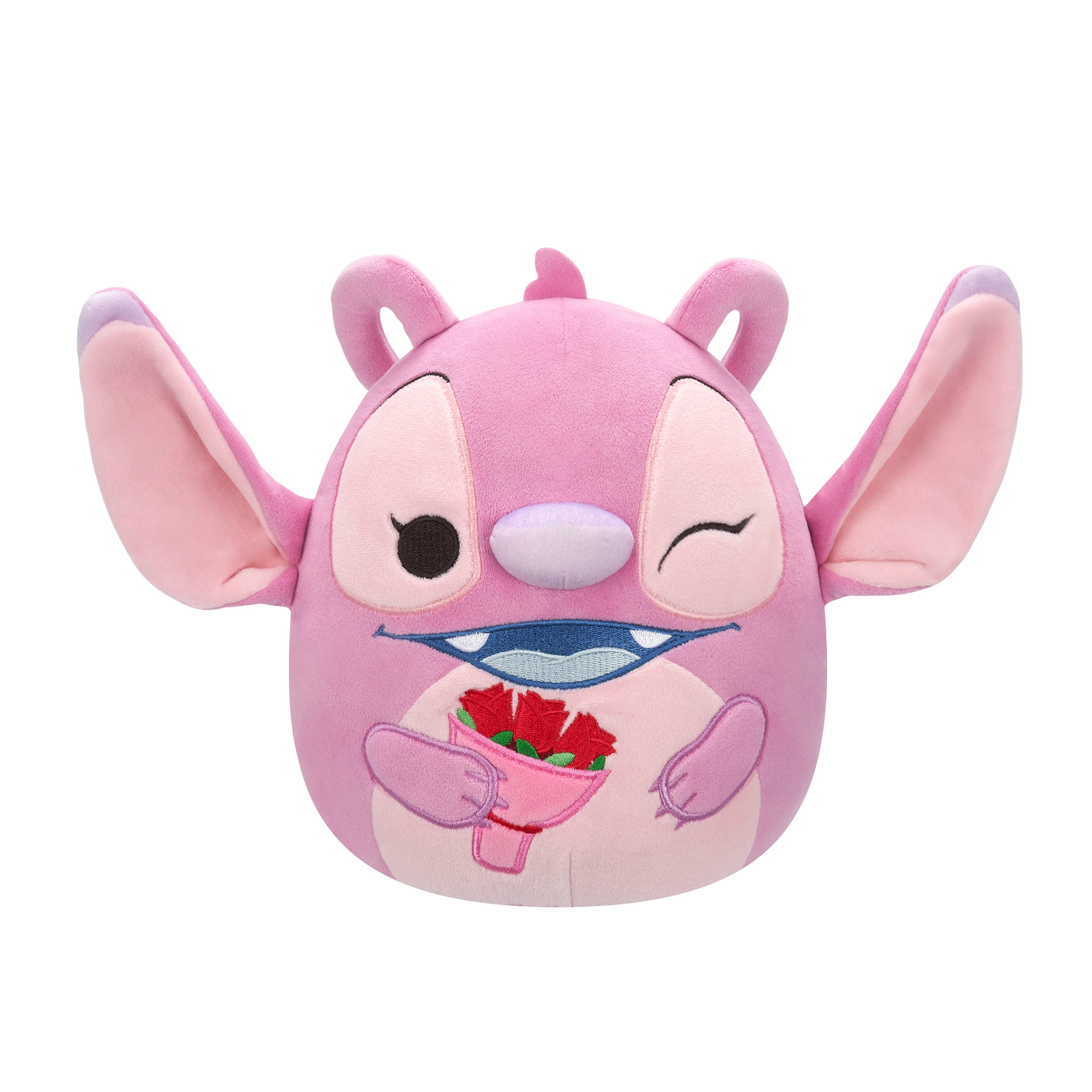 Produktbild för Squishmallows 20 cm Disney Angel med Blommor