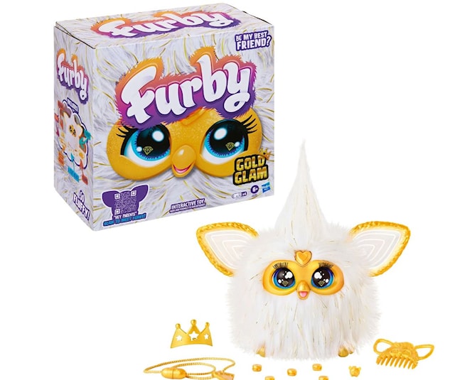 Produktbilde 1 for Furby Gold Glam Interaktiv Leksak (EN)