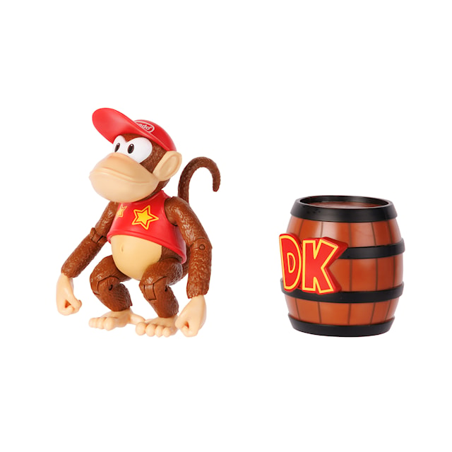 Produktbild 2 för Donkey Kong 10 cm Figur Diddy Kong